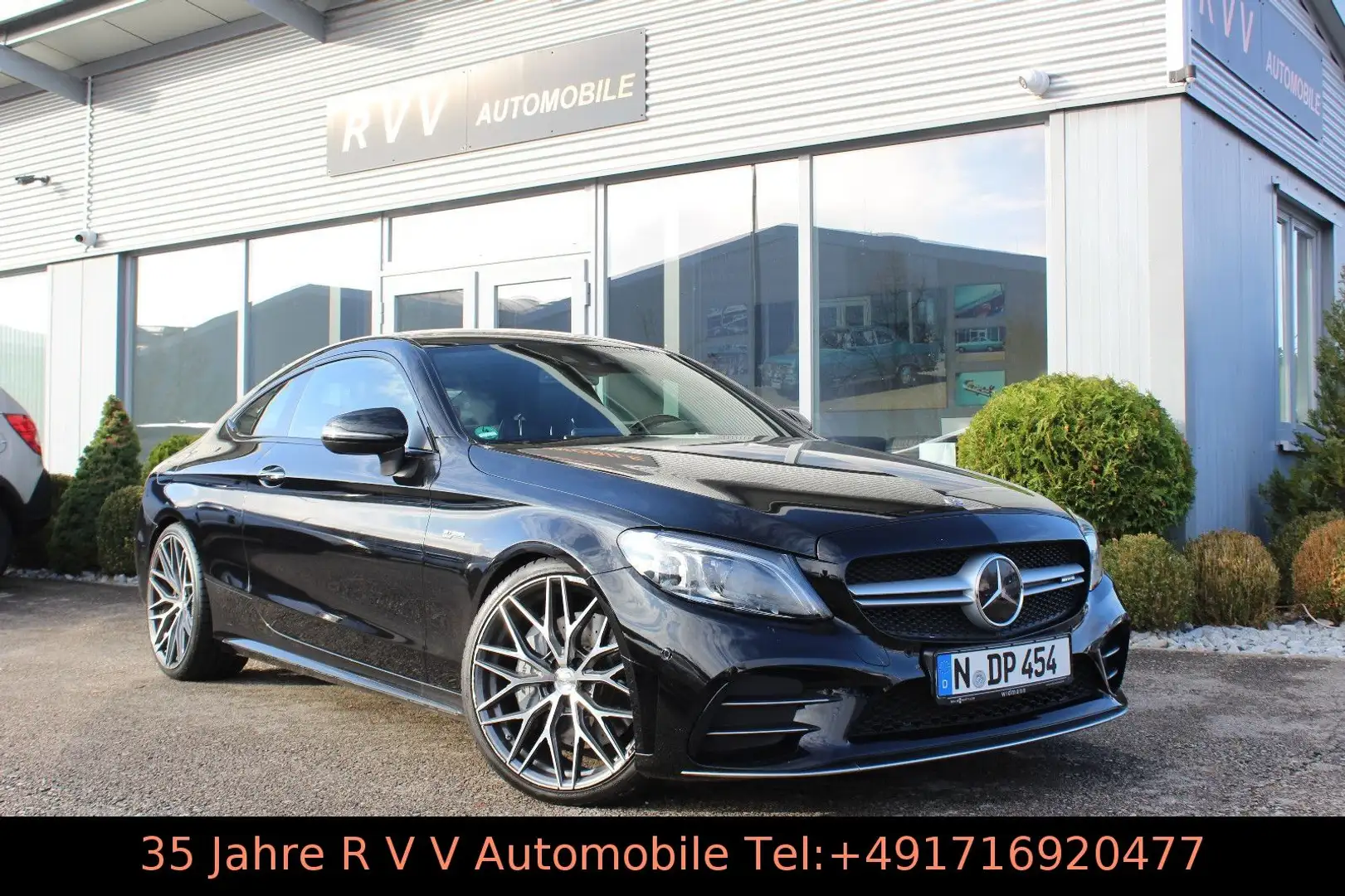 Mercedes-Benz C 43 AMG C Coupe 4Matic, Scheckheftgepflegt Schwarz - 2