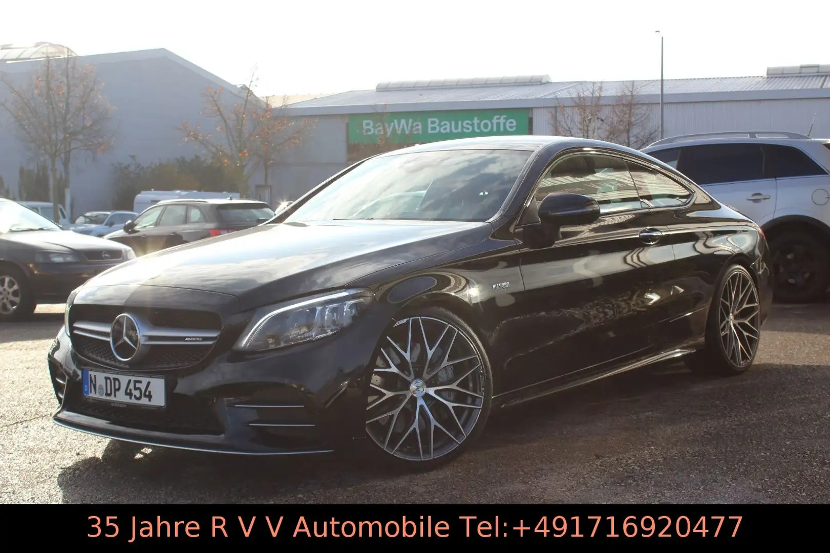 Mercedes-Benz C 43 AMG C Coupe 4Matic, Scheckheftgepflegt Schwarz - 1