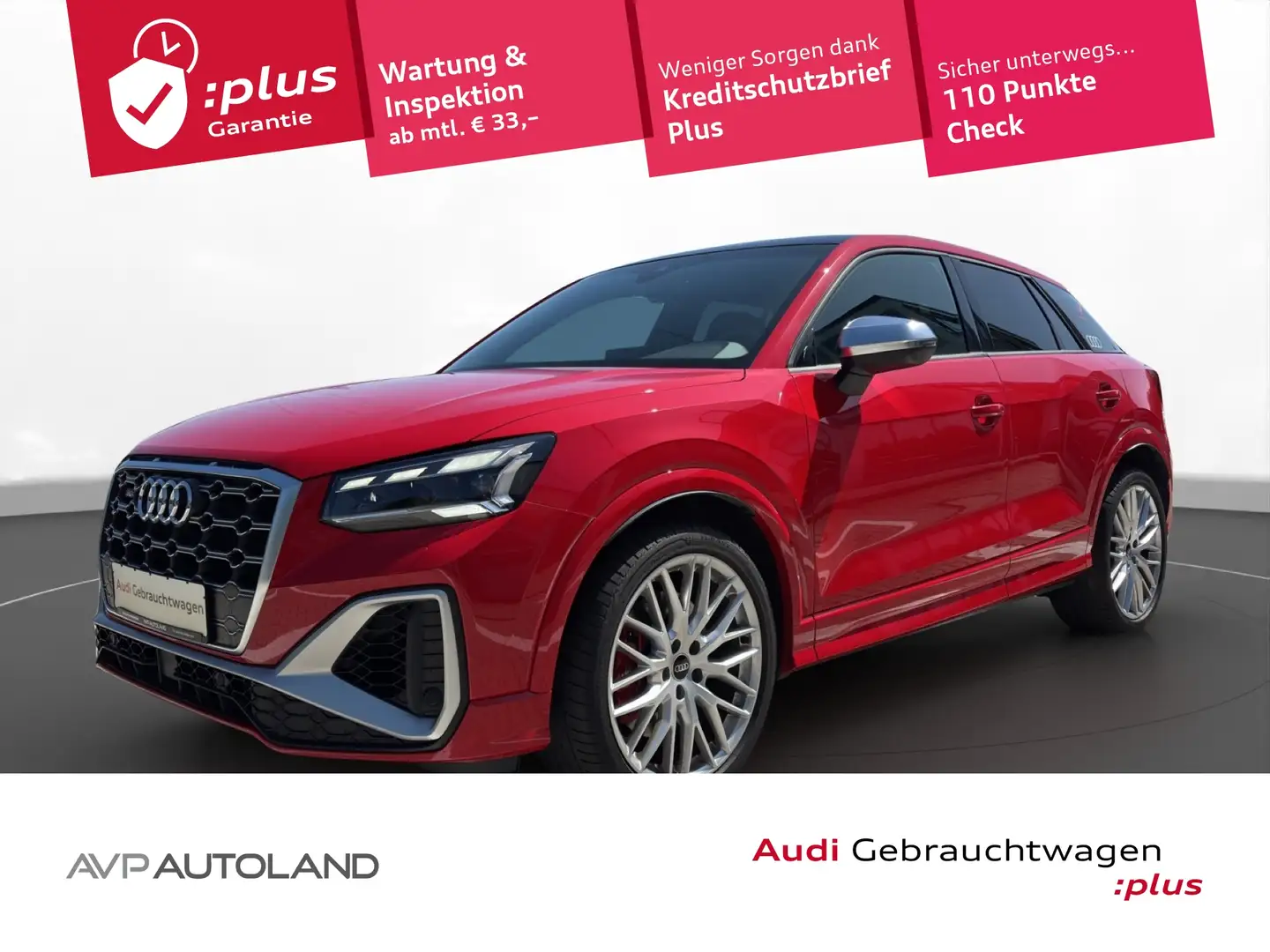 Audi SQ2 2.0 TFSI quattro S tronic | MMI NAVI PLUS | Roşu - 1
