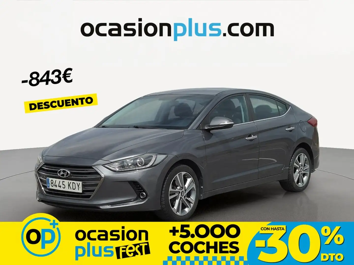 Hyundai ELANTRA 1.6MPI Tecno 128 Grau - 1