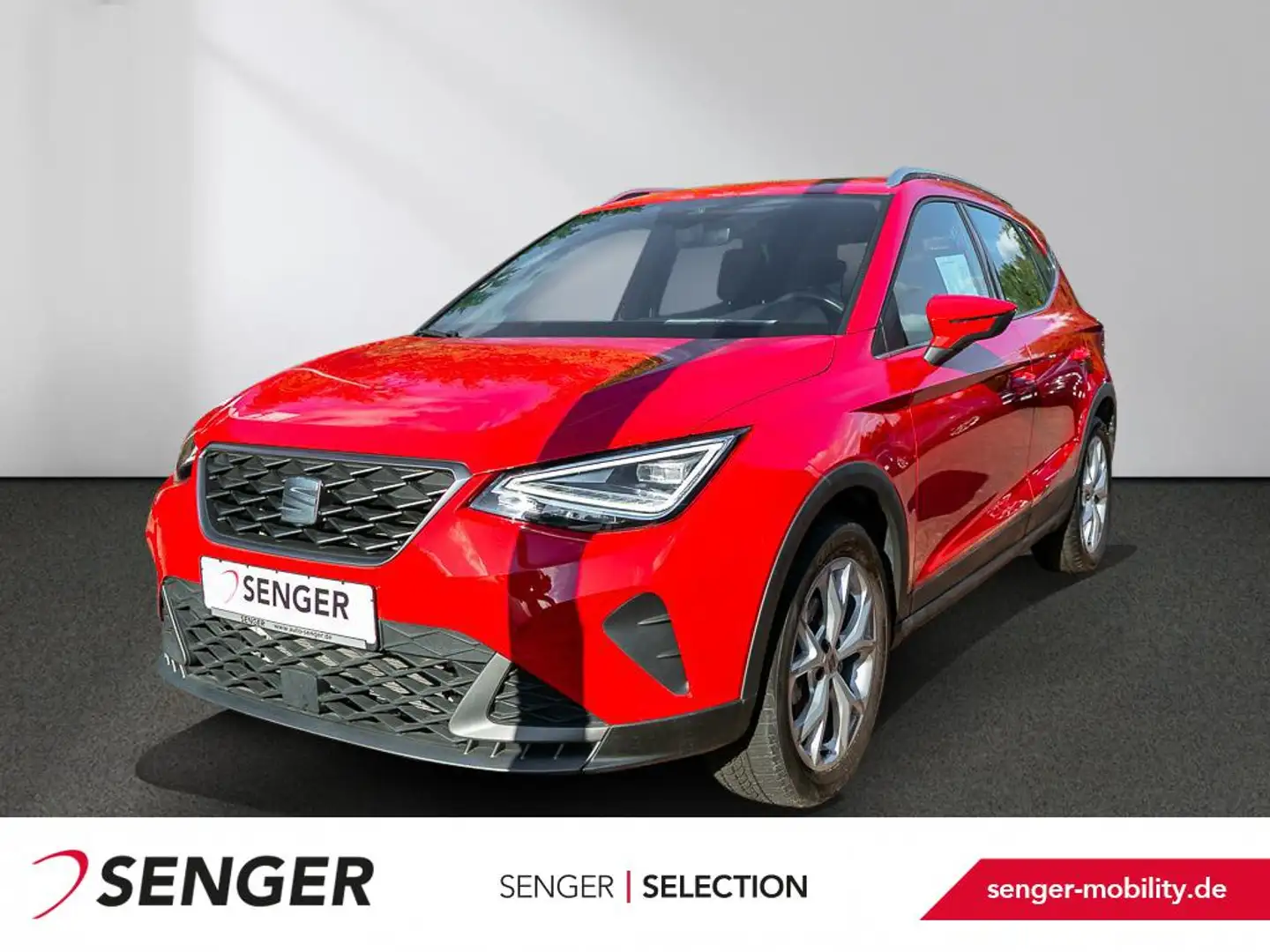 SEAT Arona 1.0 TSI FR DSG Navi LED SHZ Chrompaket Rouge - 1