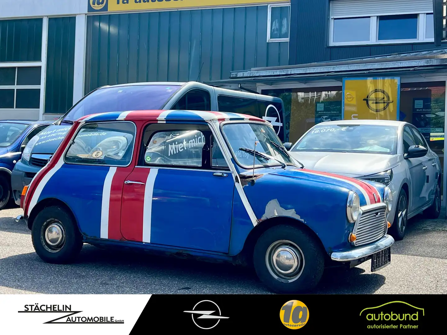 MINI 1000 MK 3 Union Jack REPLIKA,BASTLER Blau - 1