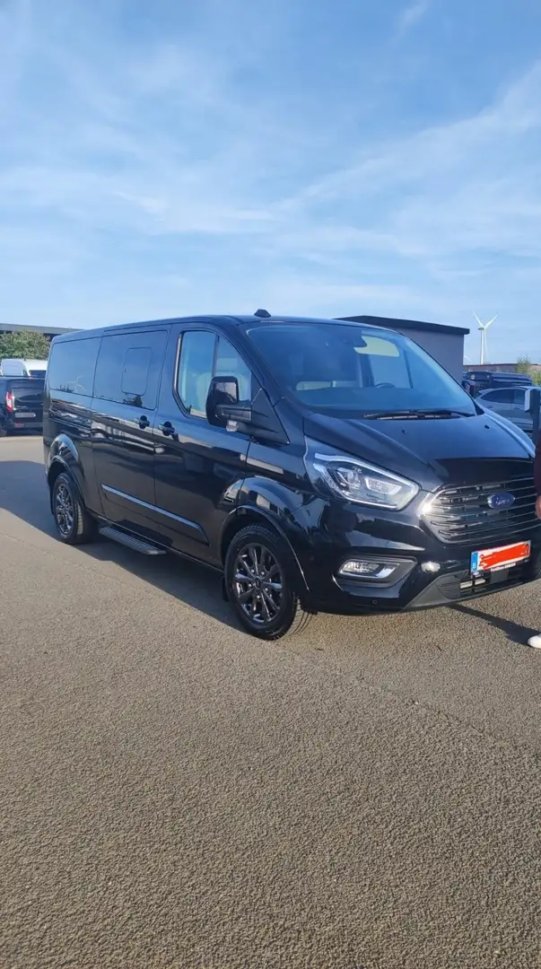 Ford Tourneo Custom Titanium X 2.0d FULL OPTIE FORD GARANTIE Zwart - 1