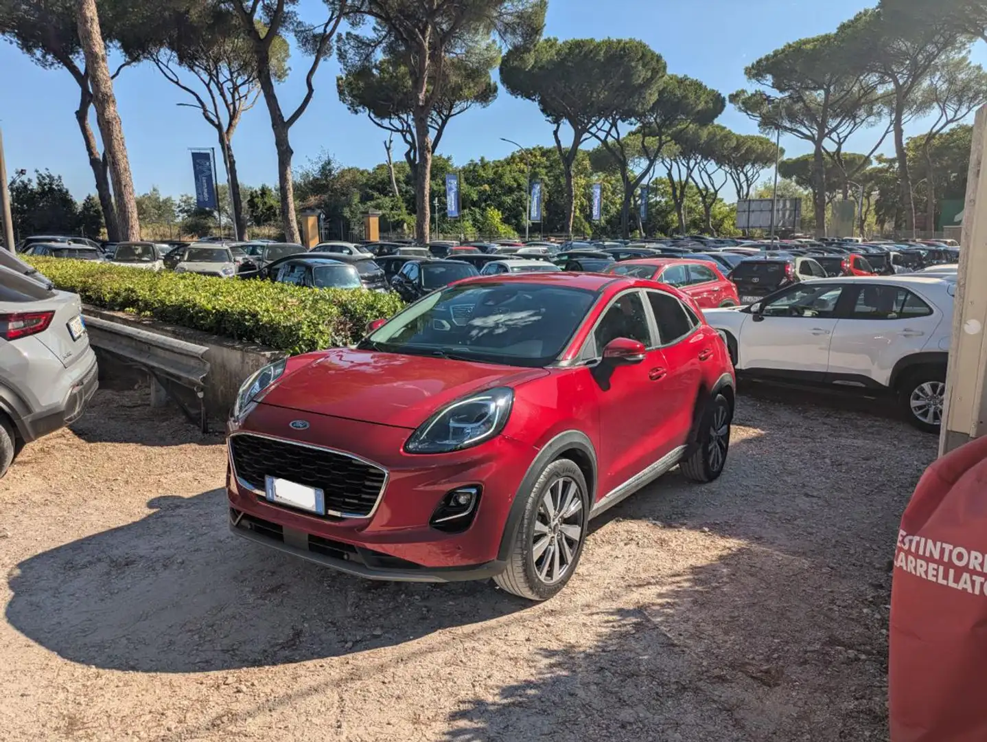 Ford Puma TITANIUM 1.0cc 125cv NAVI TELECAM CRUISE Rosso - 1