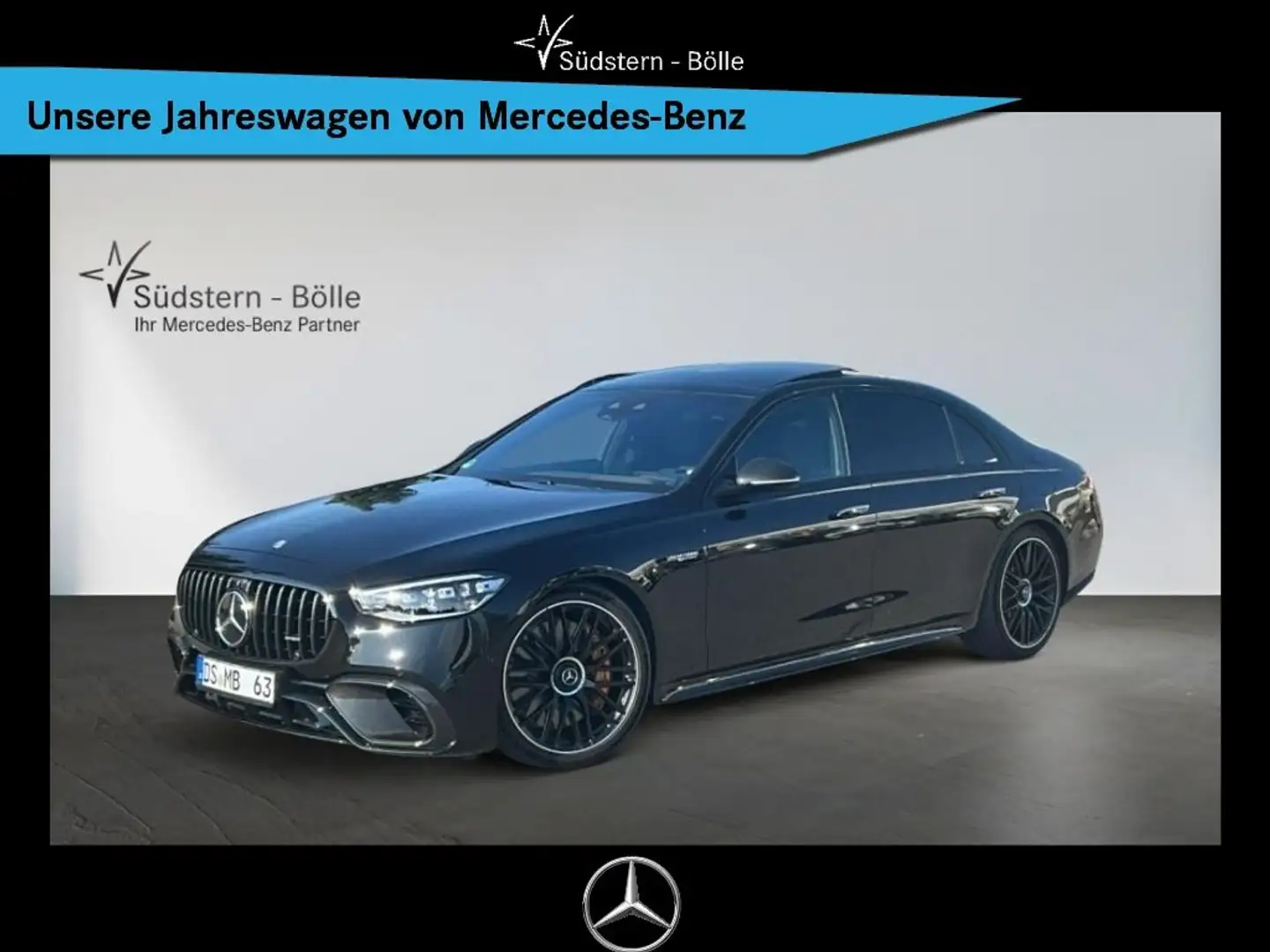 Mercedes-Benz S 63 AMG E Perf +DISTRO+MEMORY+KAMERA+AMBIENTE Noir - 1