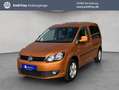 Volkswagen Caddy Trendline Soccer 1,6 TDI Klima Sitzh. Orange - thumbnail 1