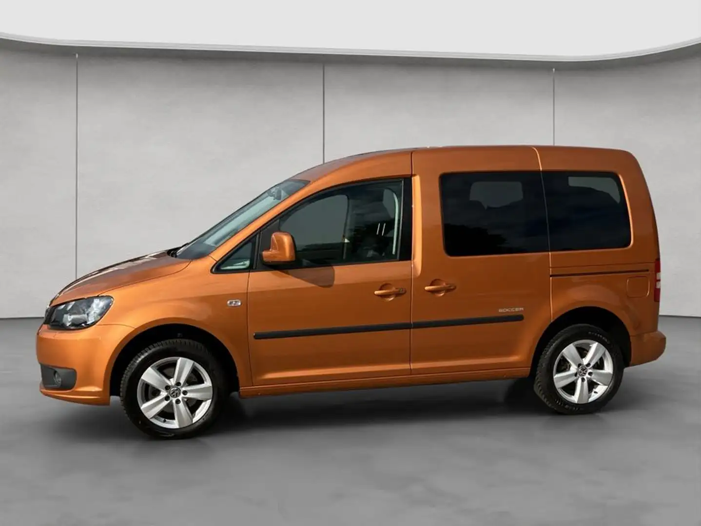 Volkswagen Caddy Trendline Soccer 1,6 TDI Klima Sitzh. Orange - 2