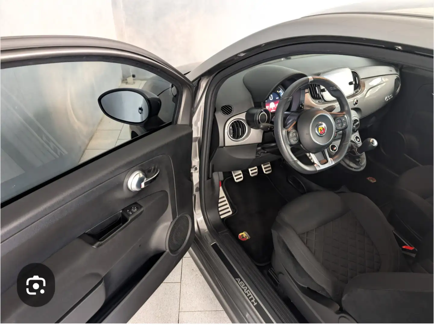 Abarth 595 500/595 1.4 16v t. t-jet 140cv Сірий - 2