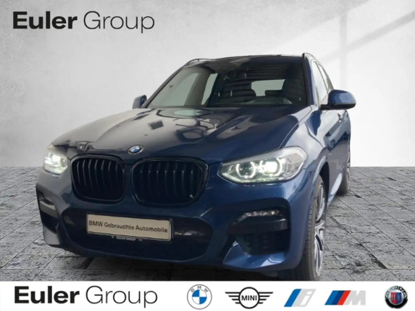 BMW X3 xDr 20d M-Sport LC+ DA HUD AHK LED Blau - 1