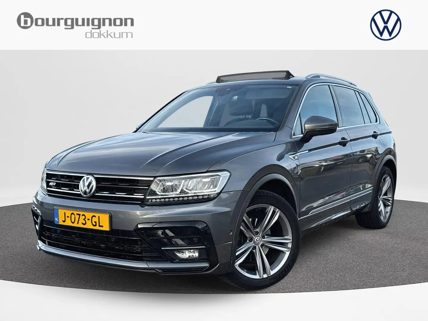Volkswagen Tiguan 1.5 TSI ACT Highline Business R | Trekhaak | Pano Grau - 1