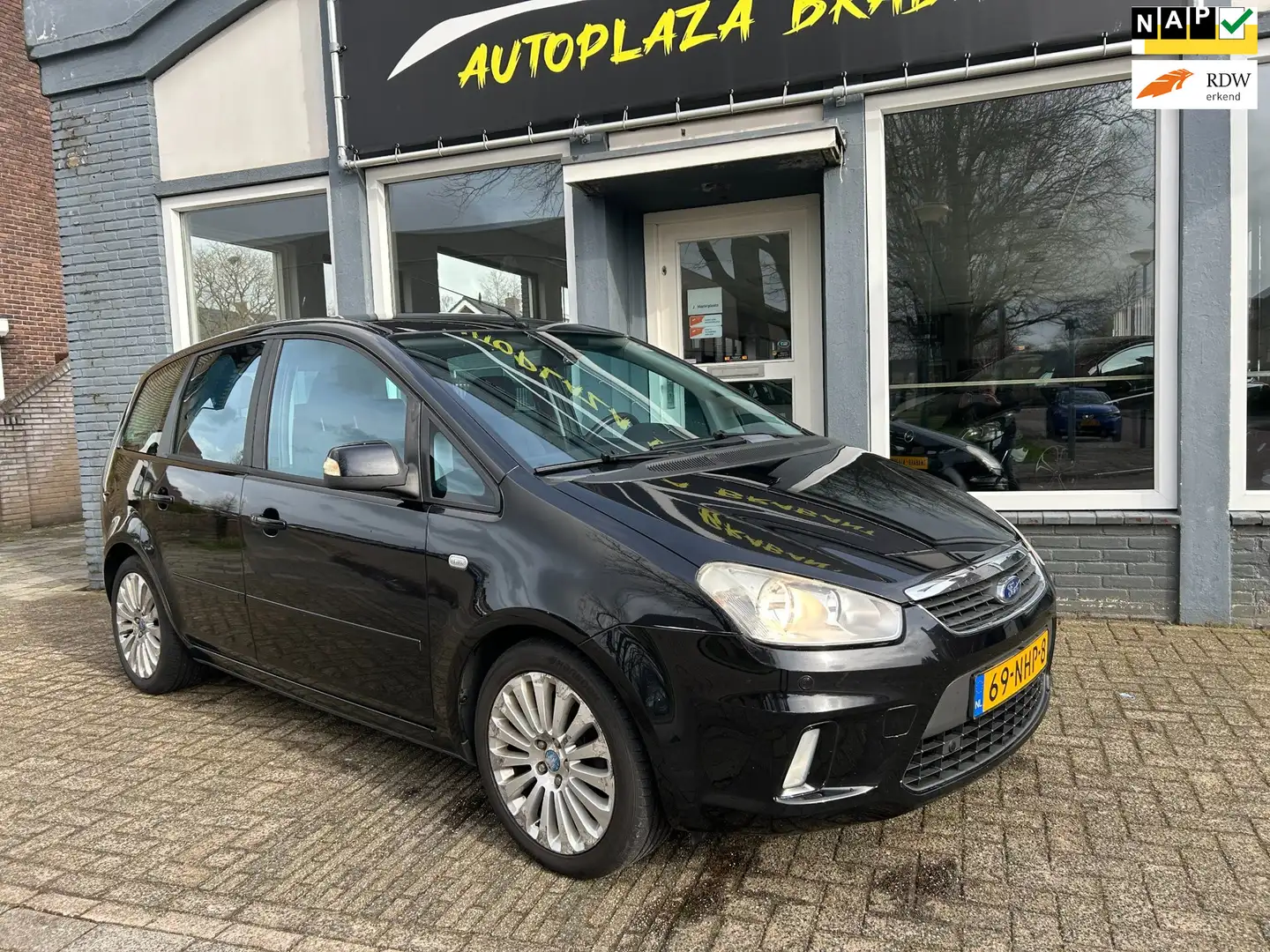 Ford C-Max 1.8-16V Limited/ CRUISE/ NAVI/ CLIMA/ TREKHAAK/ 17 Schwarz - 1