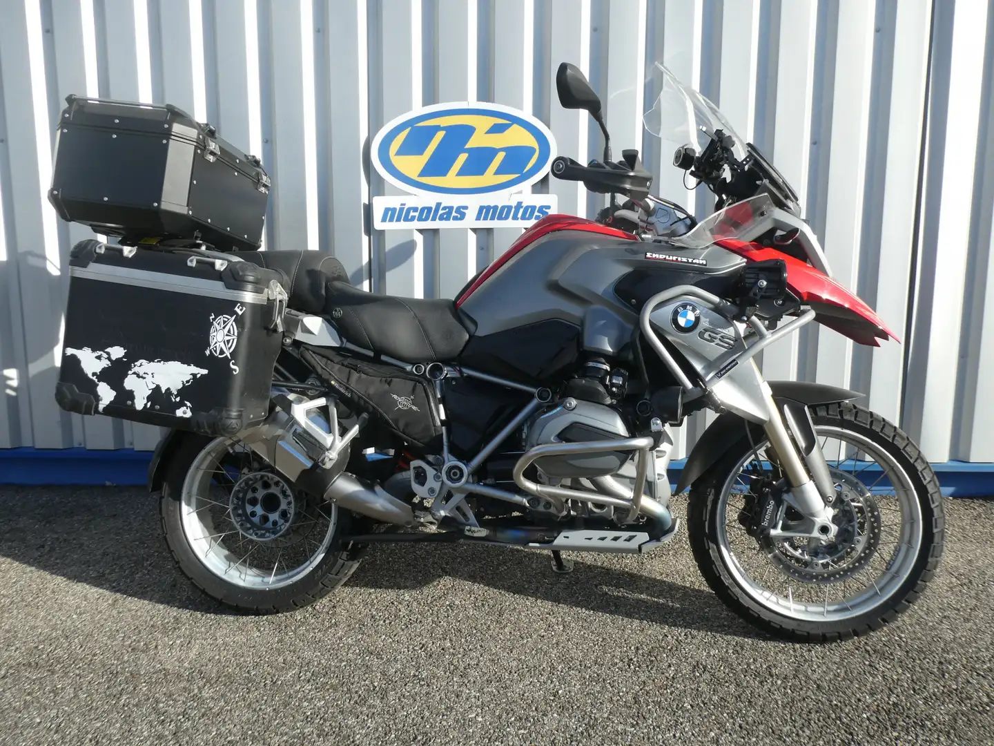 BMW R 1200 GS Rouge - 1