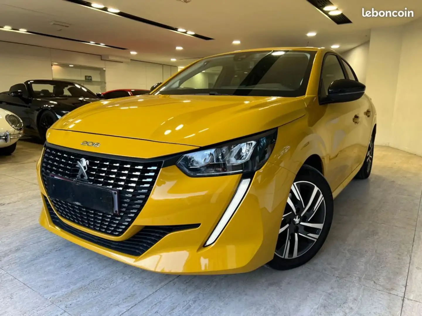 Peugeot 208 BlueHDi 100 SS BVM6 Style Jaune - 1