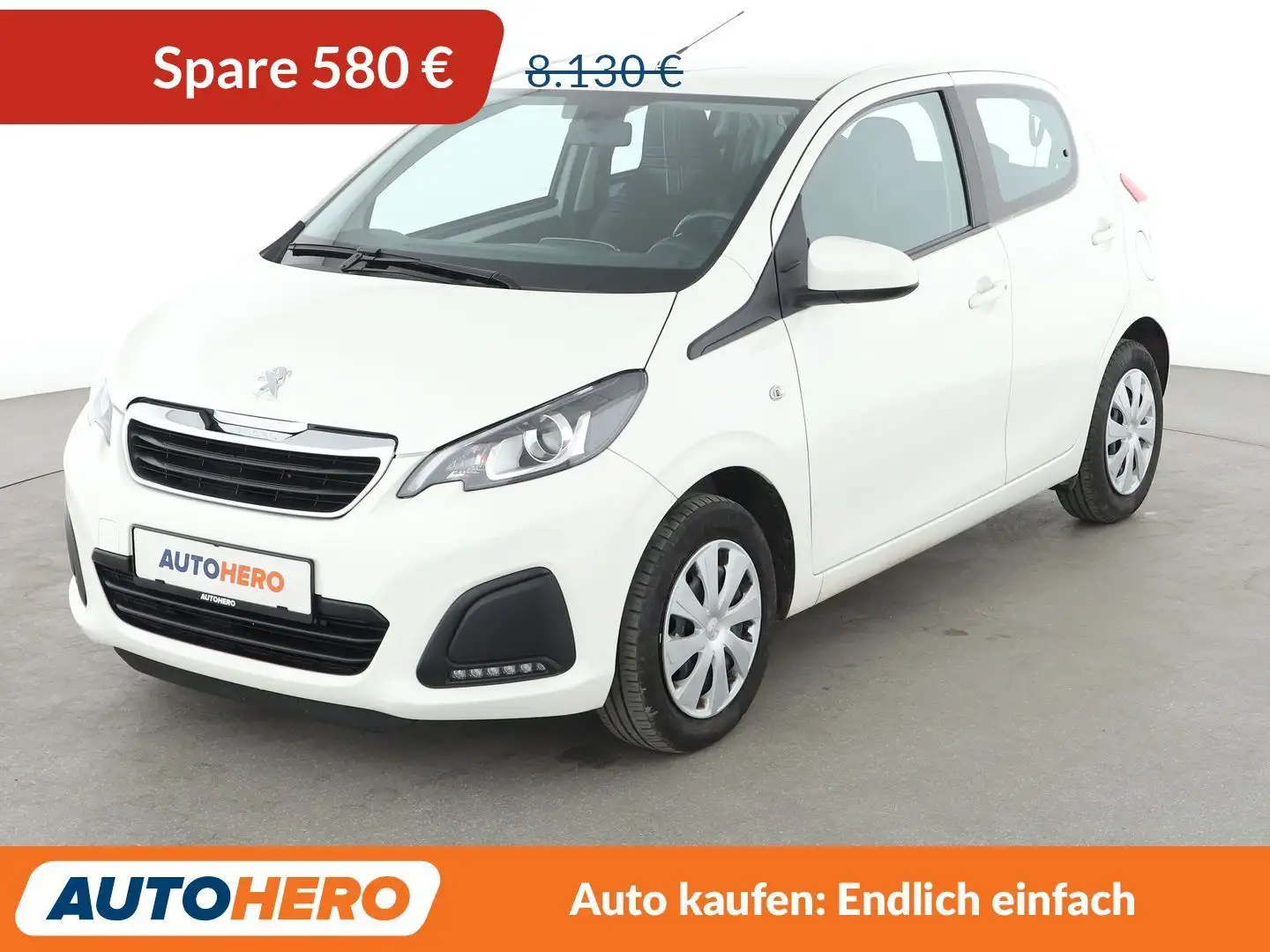 Peugeot 108 1.0 VTi Active *KLIMA*GARANTIE* Weiß - 1