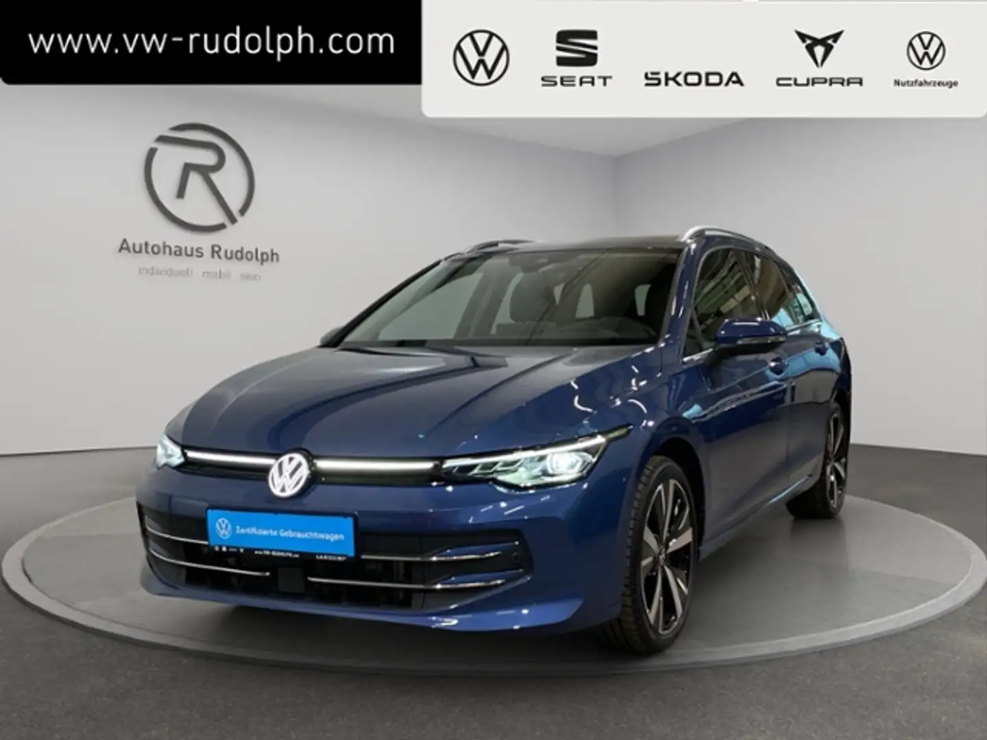 Volkswagen Golf Variant VIII Variant 2.0 TDI DSG Style / Navi LED AHK Blau - 1