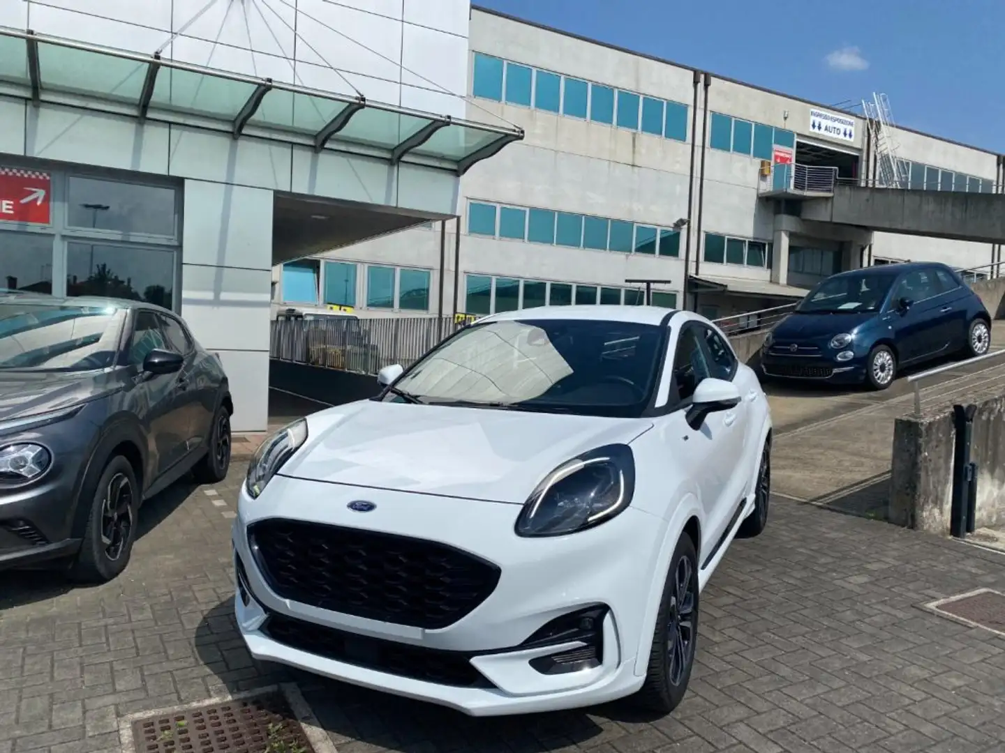 Ford Puma 1.0 EcoBoost Hybrid 125 CV S&S ST-Line Blanc - 2