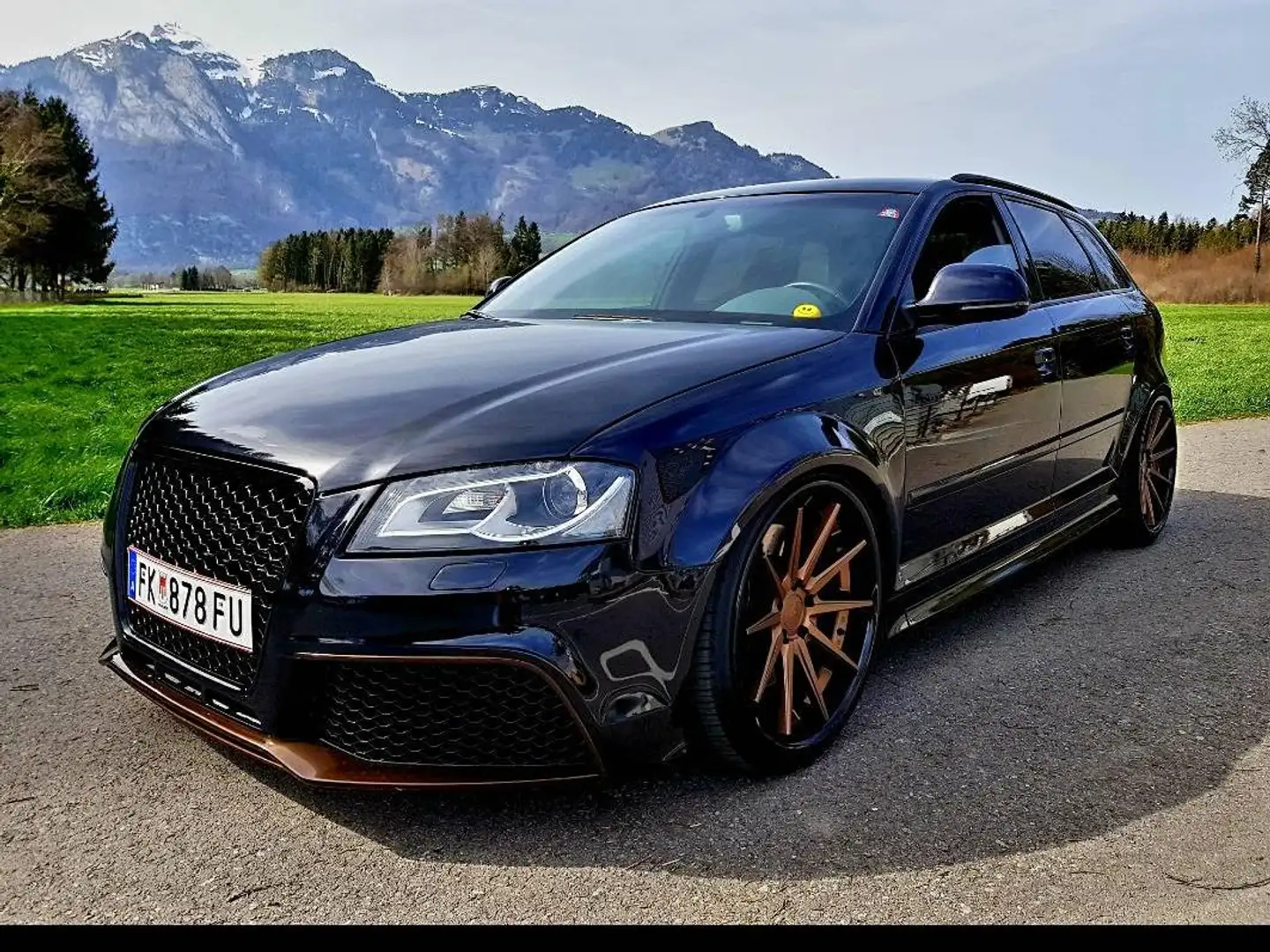 Audi S3 A3 S3 SB 2,0 TFSI quattro Schwarz - 1
