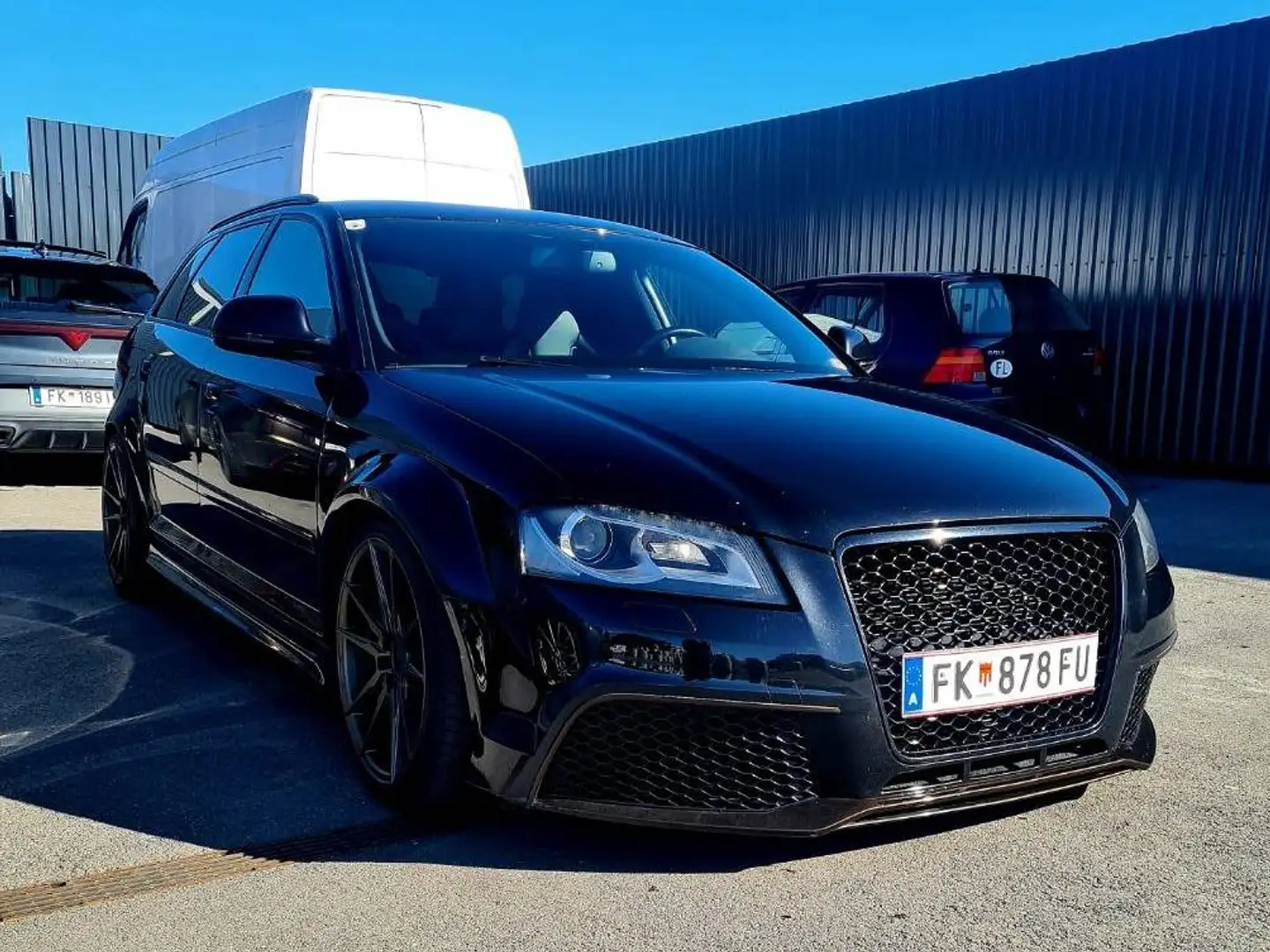 Audi S3 A3 S3 SB 2,0 TFSI quattro Schwarz - 2