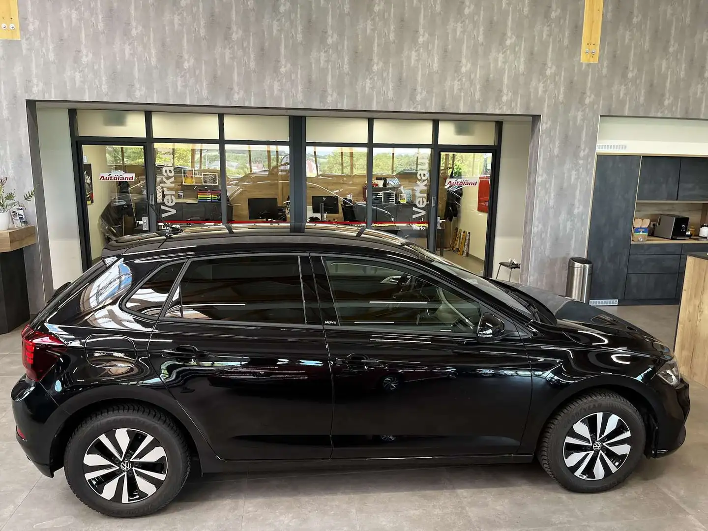 Volkswagen Polo Move 1.0 TSI DSG App LED Shzg ACC Climatro Noir - 2