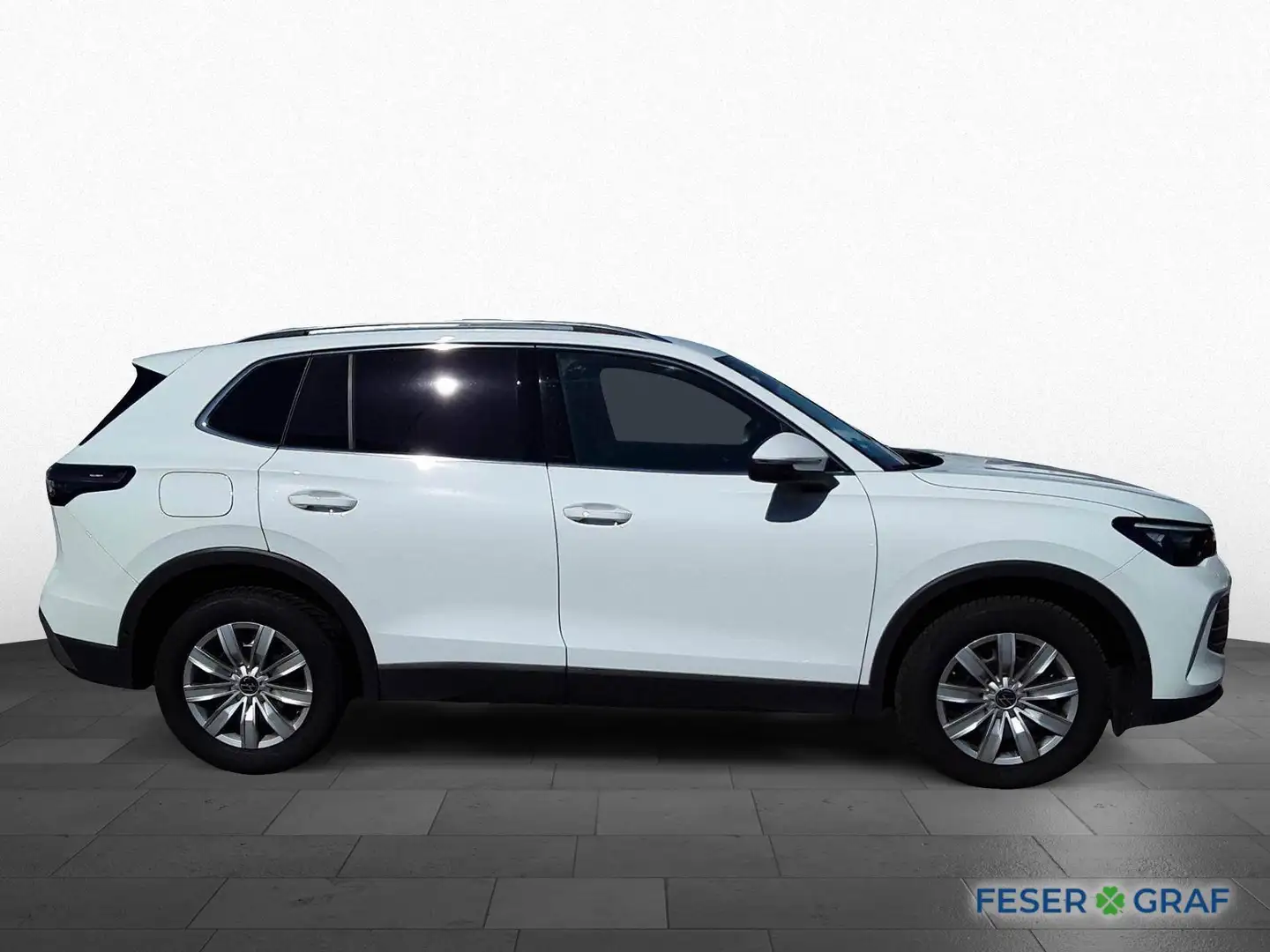 Volkswagen Tiguan 2.0 TDI DSG ELEGANCE HD-MATRIX AHK NAVI Wit - 2
