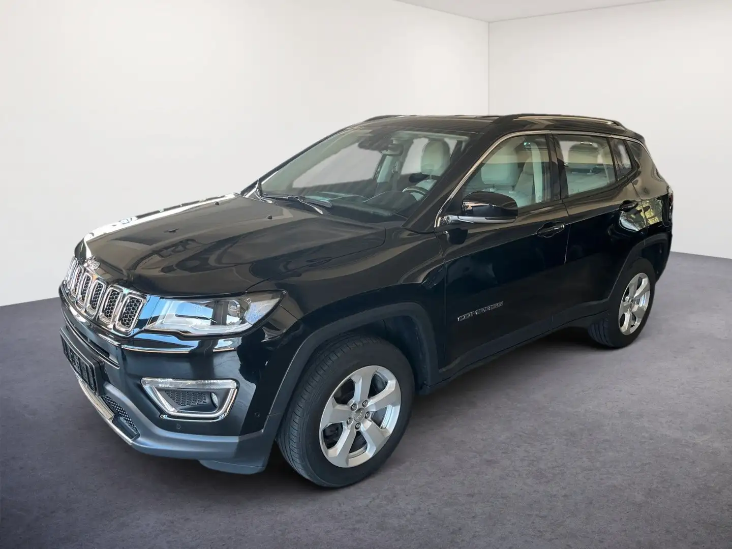 Jeep Compass Limited 2.0 M-Jet 4WD/LEDER/ACC/NAV/ Schwarz - 1