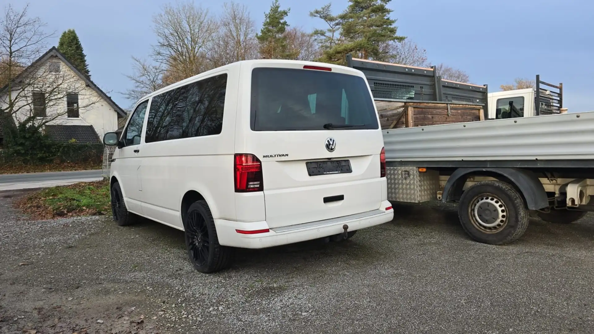 Volkswagen T6 Multivan T6.1 Multivan 2.0 TDI DSG LED Nav ACC Side AHK Blanc - 2
