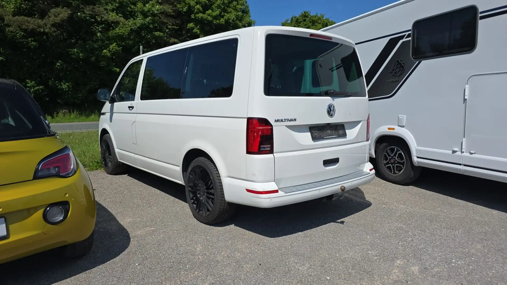 Volkswagen T6 Multivan T6.1 Multivan 2.0 TDI DSG LED Nav ACC Side AHK Weiß - 2