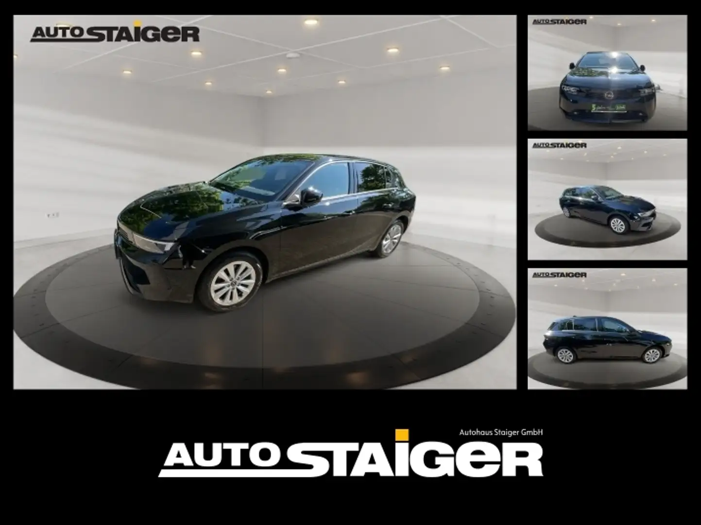 Opel Astra L 1.2 Turbo Elegance FLA SpurH KAM Navi Schwarz - 1