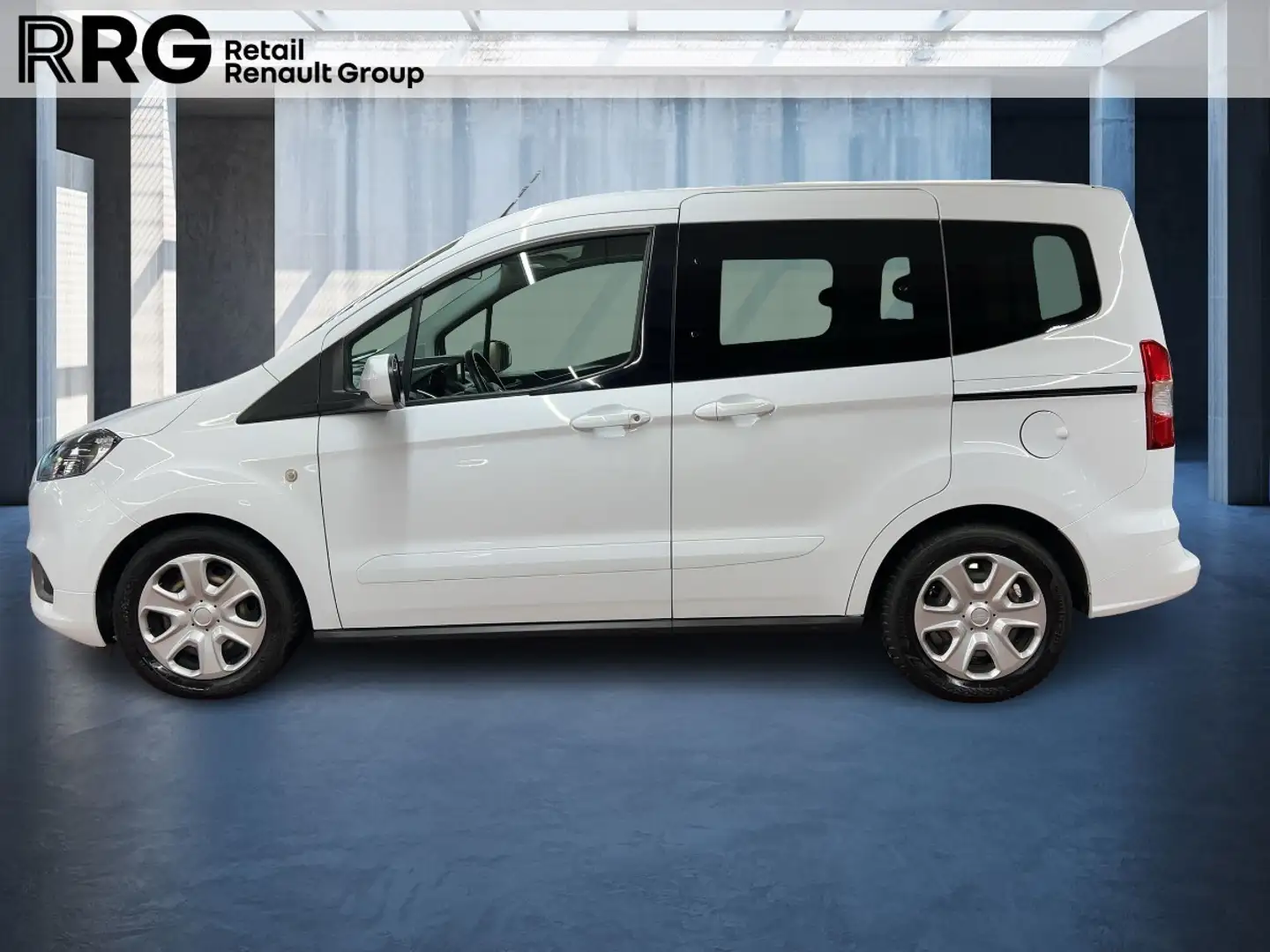 Ford Tourneo Courier TREND TDCi 100 Biały - 2