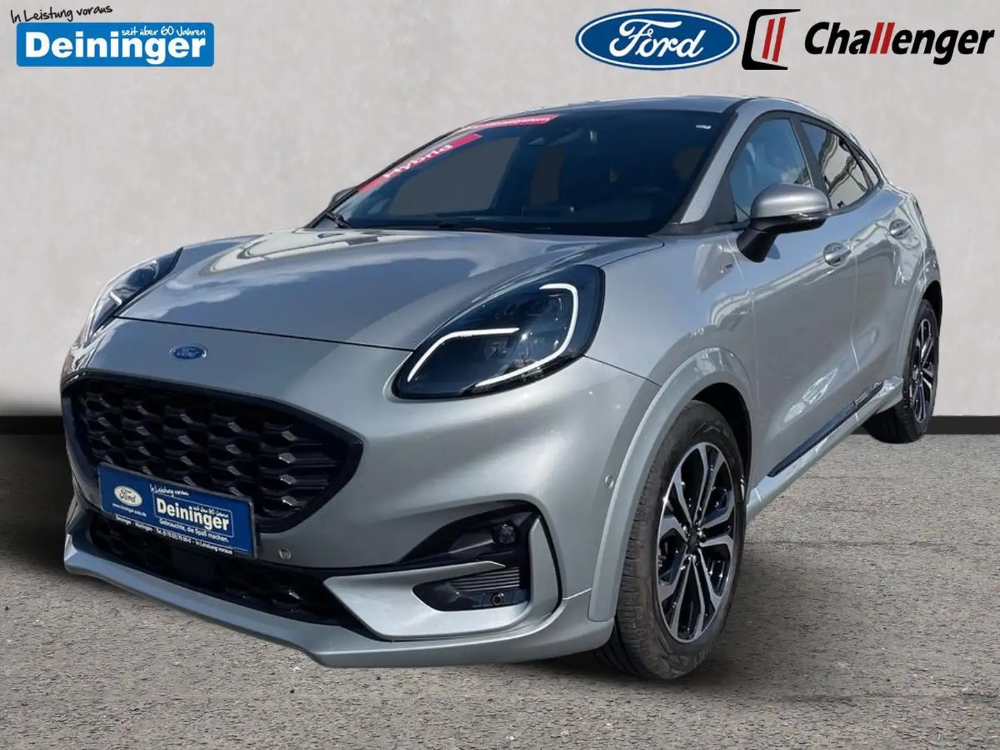 Ford Puma 1.0 l EcoBoost Hybrid MHEV ST-Line X NAVI/DAB/B&O Argent - 2