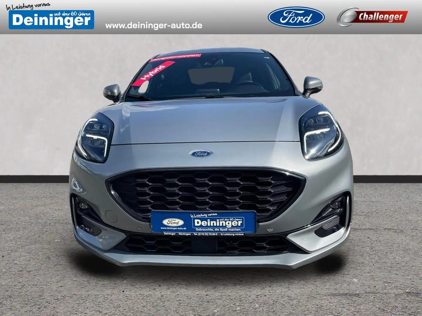 Ford Puma 1.0 l EcoBoost Hybrid MHEV ST-Line X NAVI/DAB/B&O Argent - 1