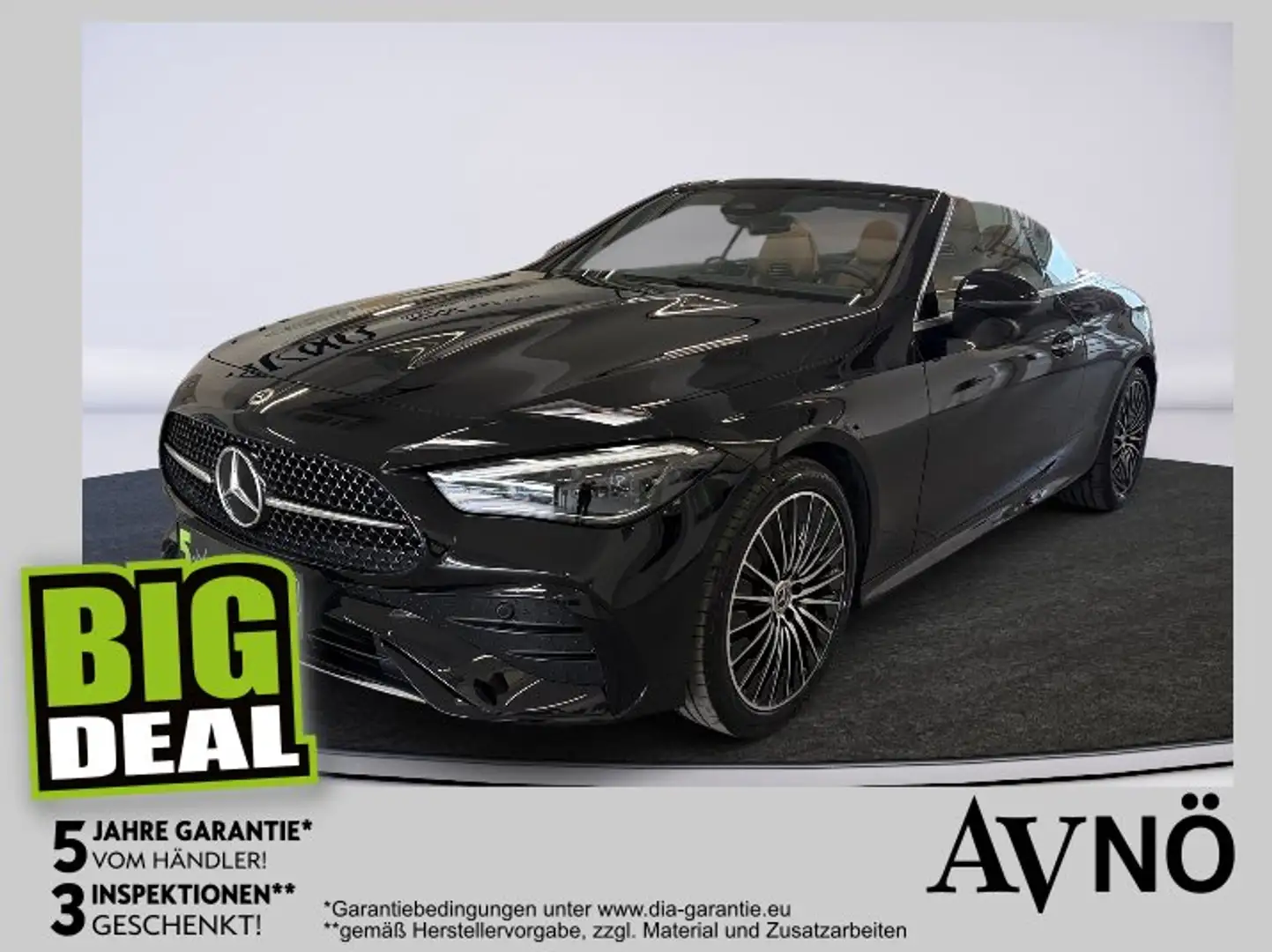Mercedes-Benz CLE 200 CABRIO AMG LINE 19 ZOLL LM LED HP Schwarz - 1