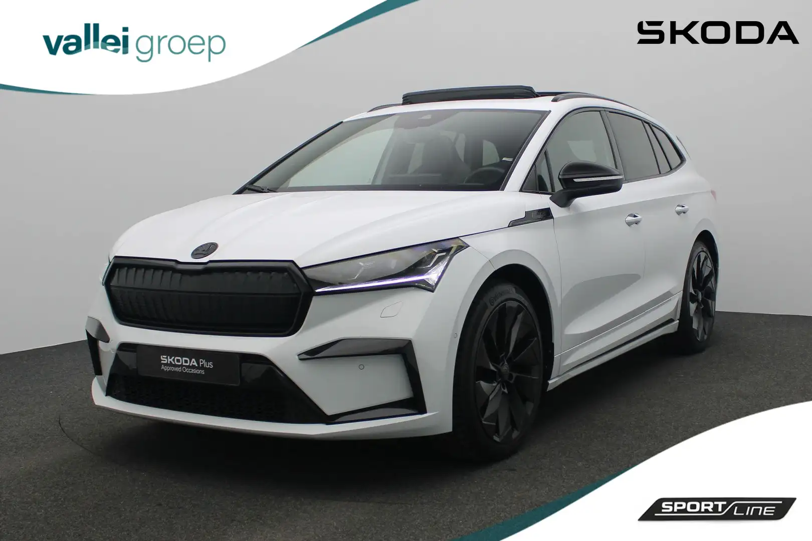 Skoda Enyaq iV 60 180 pk Sportline | Panoramadak | Matrix LED Wit - 1