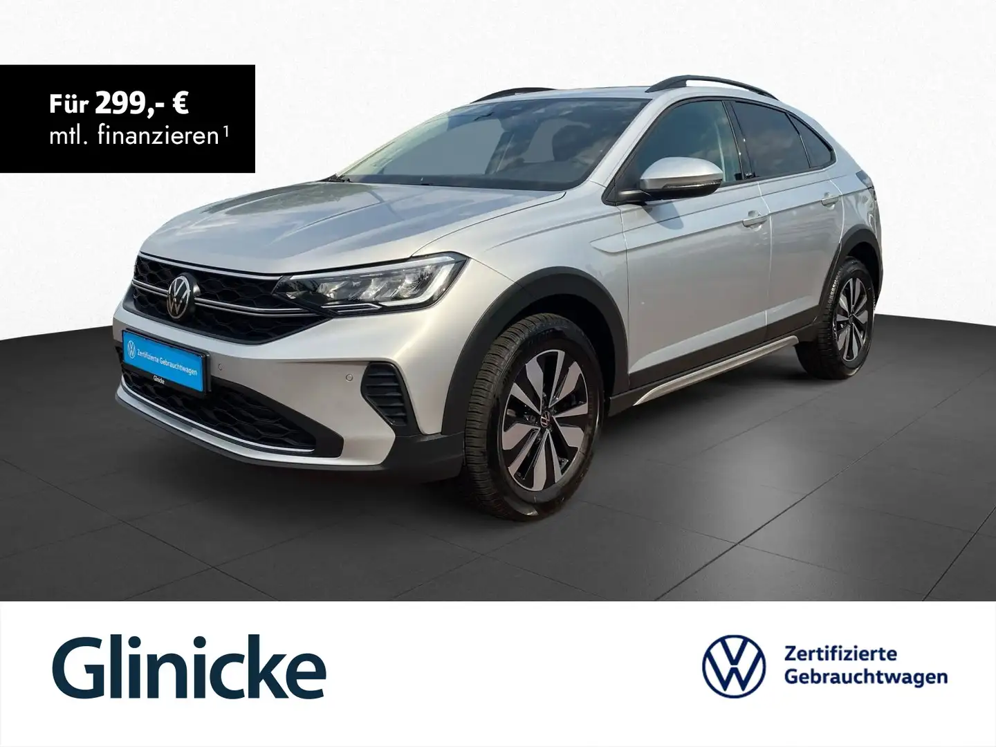 Volkswagen Taigo 1.0 TSI Move Klima LED RFK Beats-Sound Silber - 1