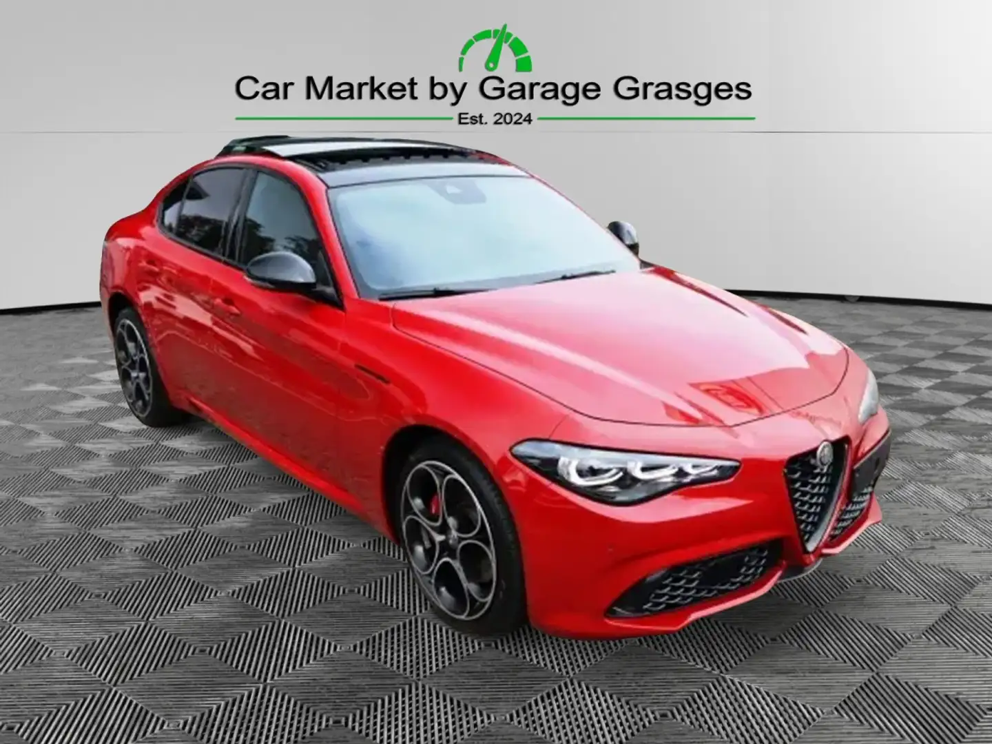 Alfa Romeo Giulia COMPETIZIONE 2.0 TURBO Rouge - 1