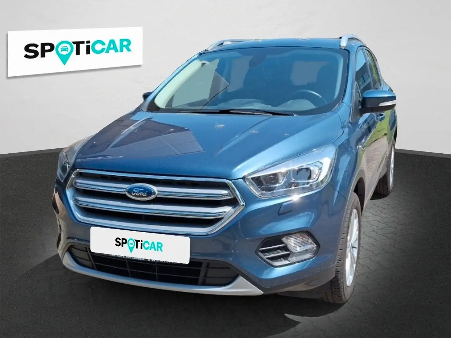 Ford Kuga Black & Silver 1.5 EcoB. 4x2 Navi,Teilleder Blu/Azzurro - 1