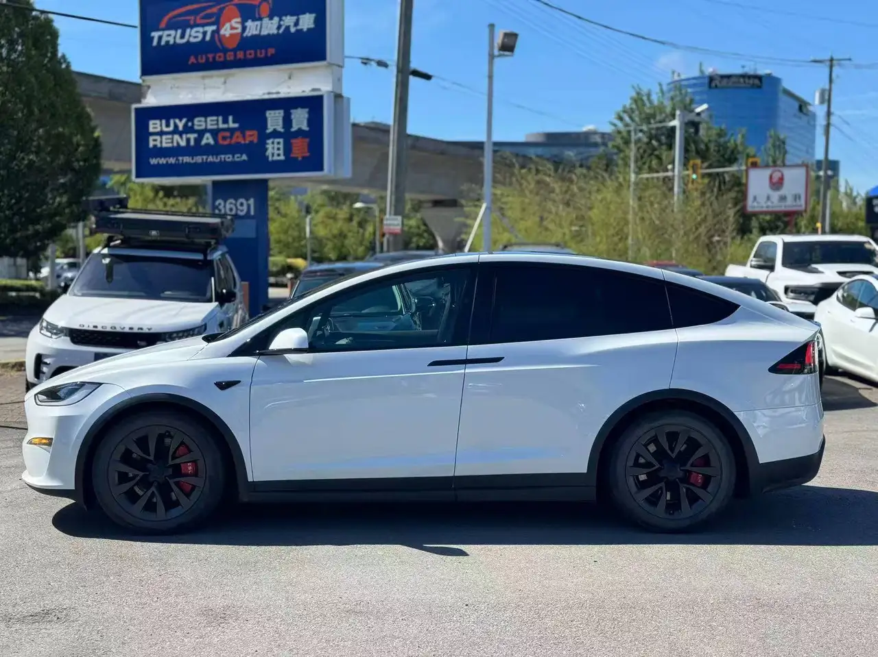 Tesla Model X fotografie Tesla Model X