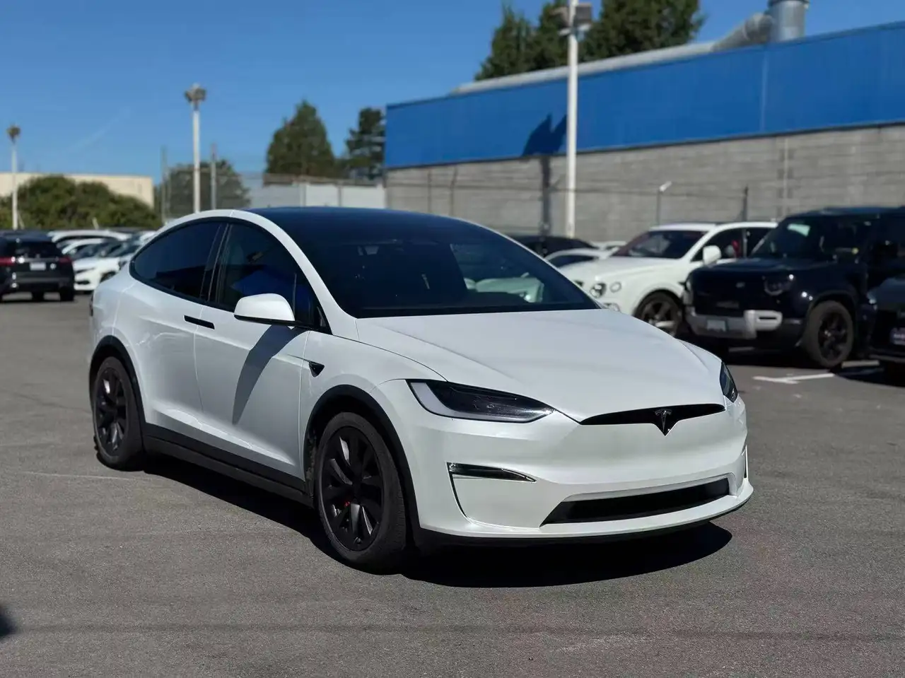 Tesla Model X fotografie Tesla Model X