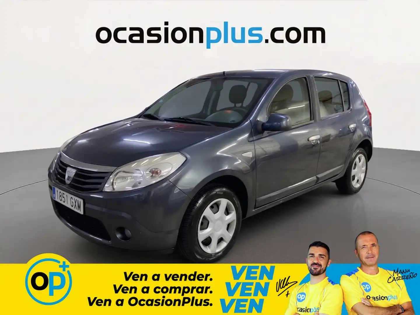 Dacia Sandero 1.2 Base Gris - 1