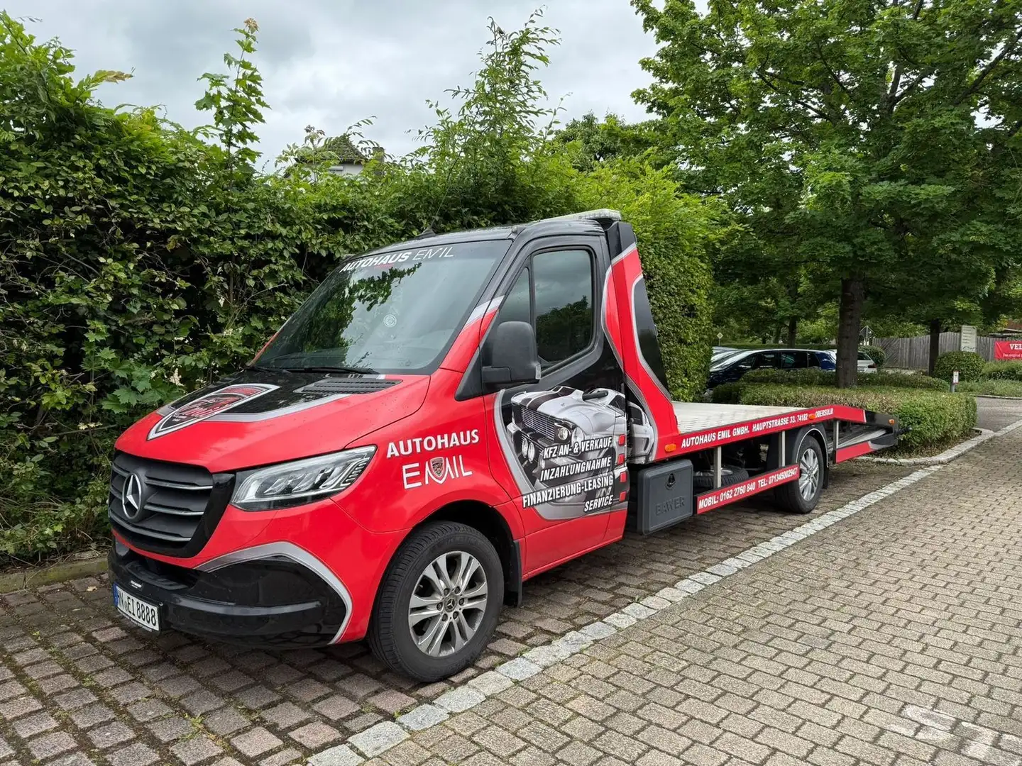 Mercedes-Benz Sprinter 319 CDI RWD L3 (907.135) Noir - 1