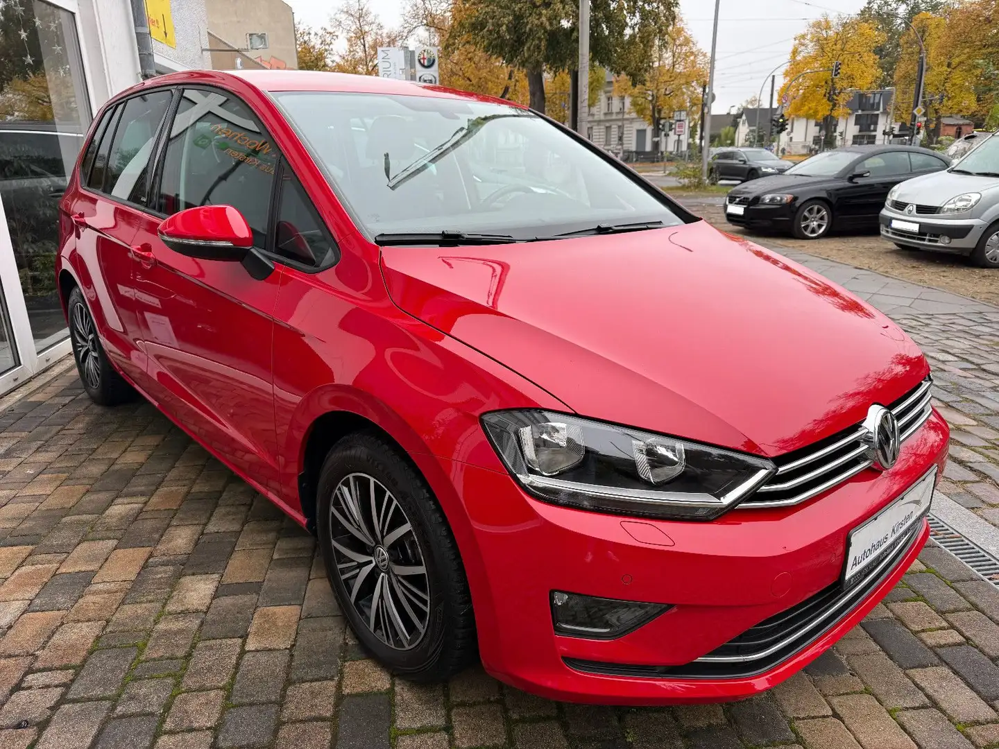 Volkswagen Golf Sportsvan 1.4 TSI Allstar DSG/SHZ/Garantie Rot - 2