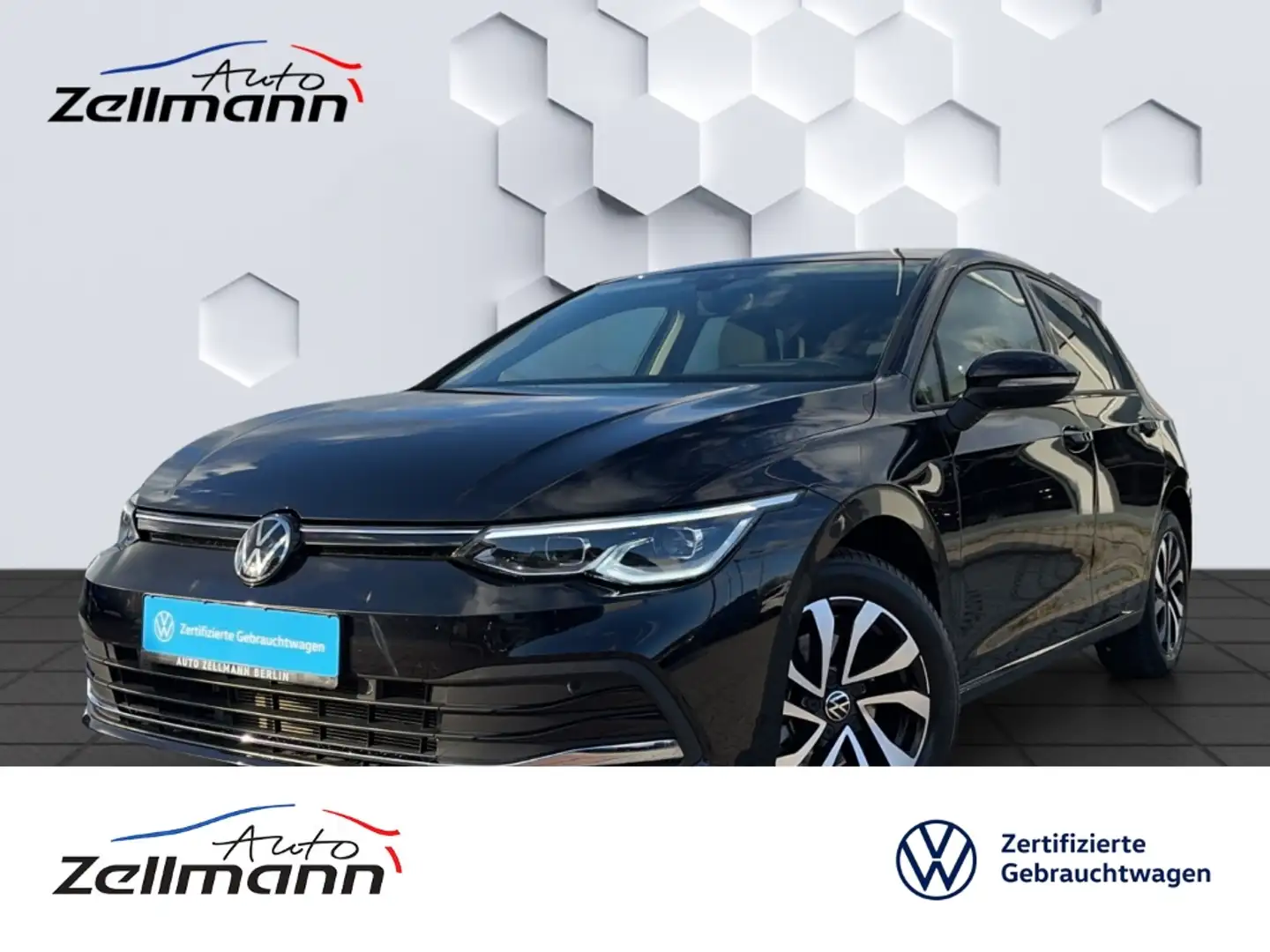 Volkswagen Golf VIII Active 1.5TSi 110kW LED HuD PDC Standheizung Nero - 1