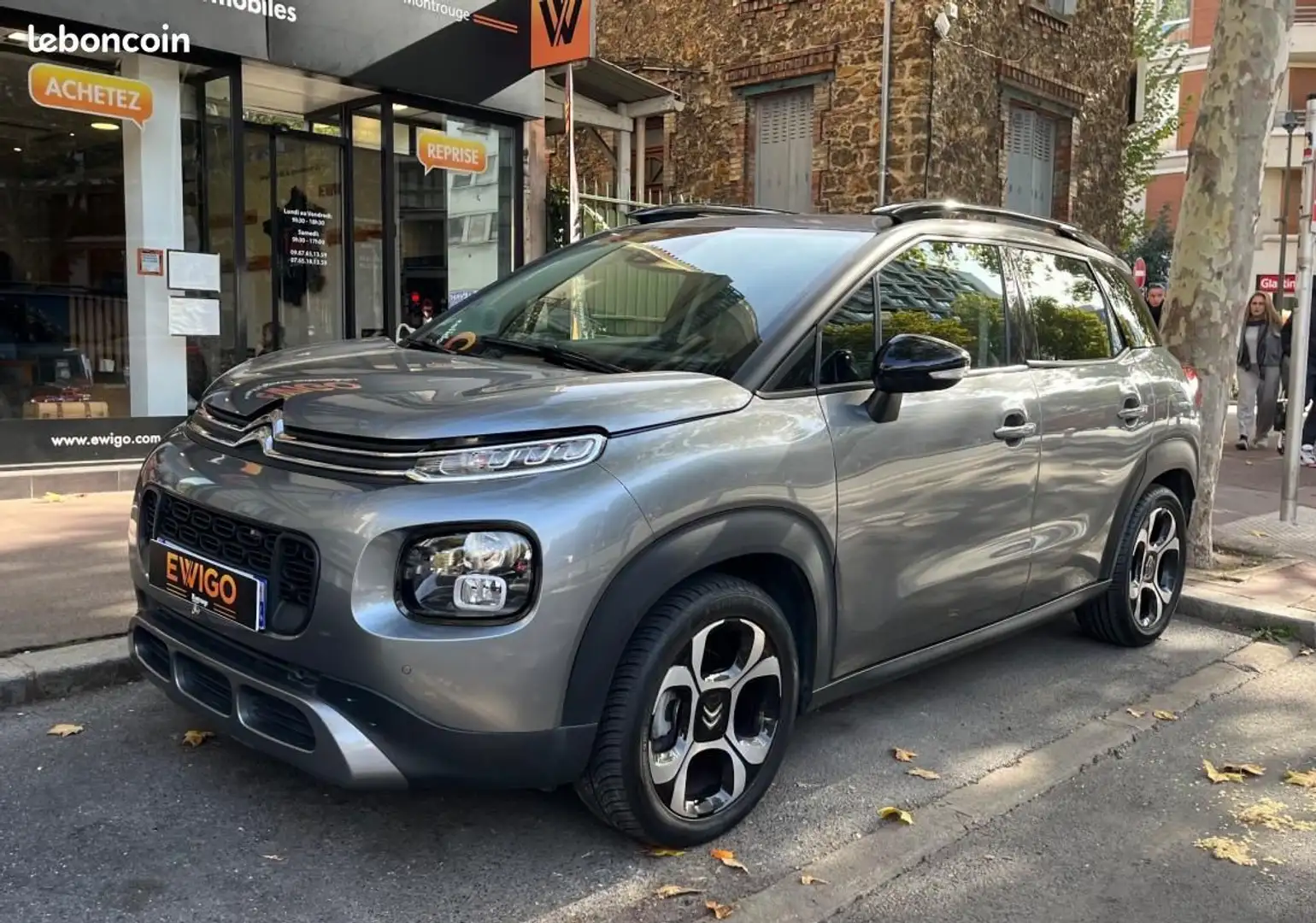 Citroen C3 Aircross Citroën 1.2 PURETECH 110 FEEL BUSINESS EAT BVA START-STOP Gris - 1