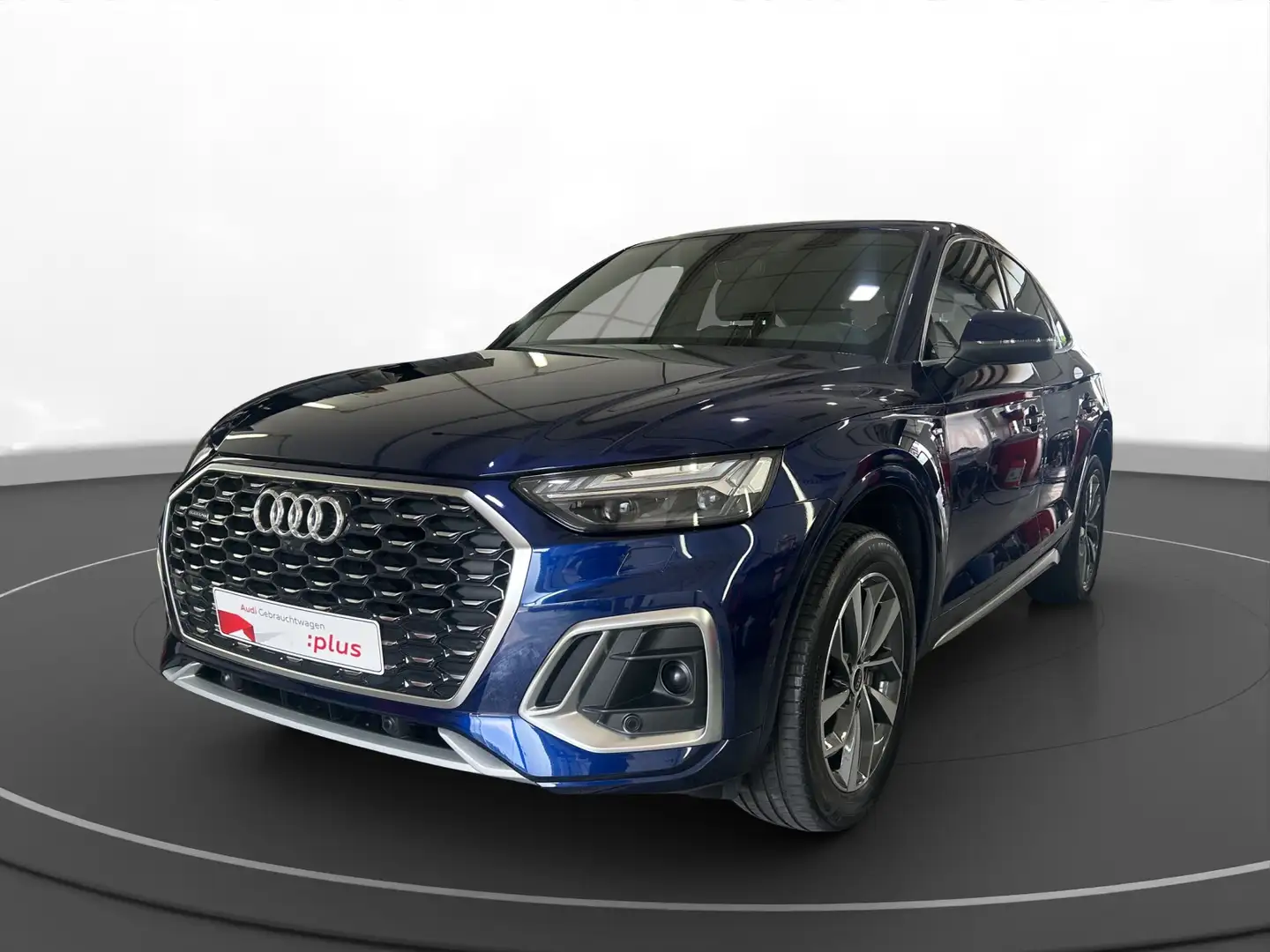 Audi Q5 Sportback 45 TFSI quattro S tronic S line Blauw - 2