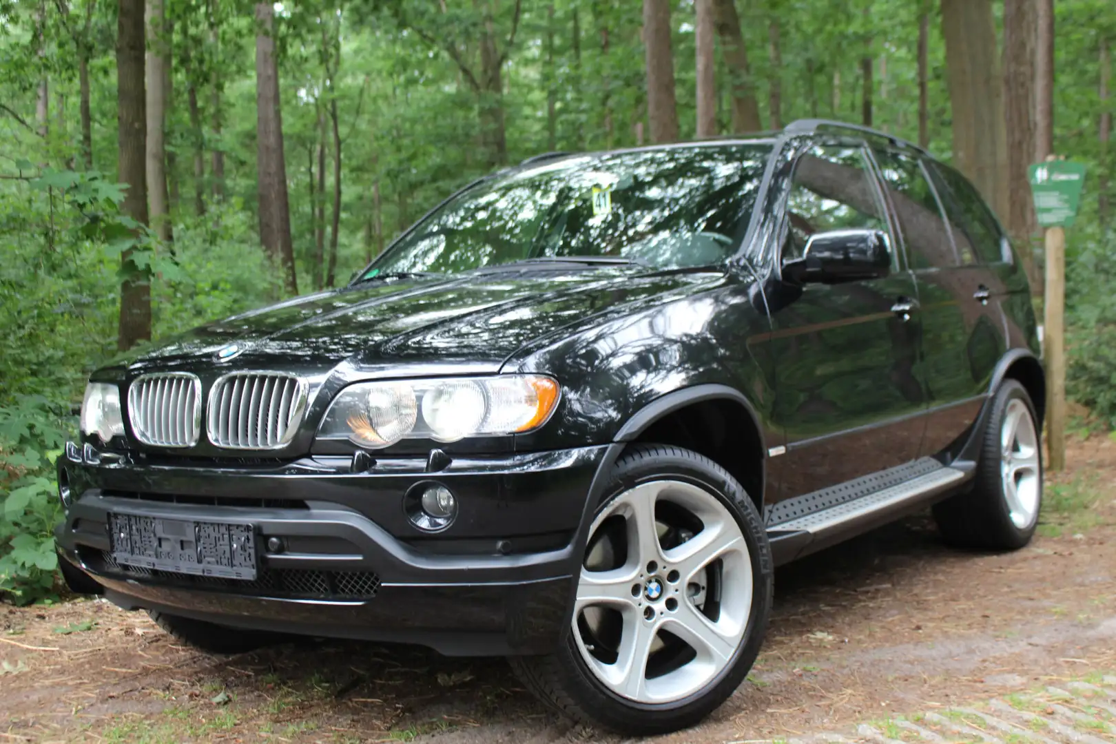 BMW X5 4.6is V8 Youngtimer TOP CONDITION! ORIGINEEL! FULL Noir - 1