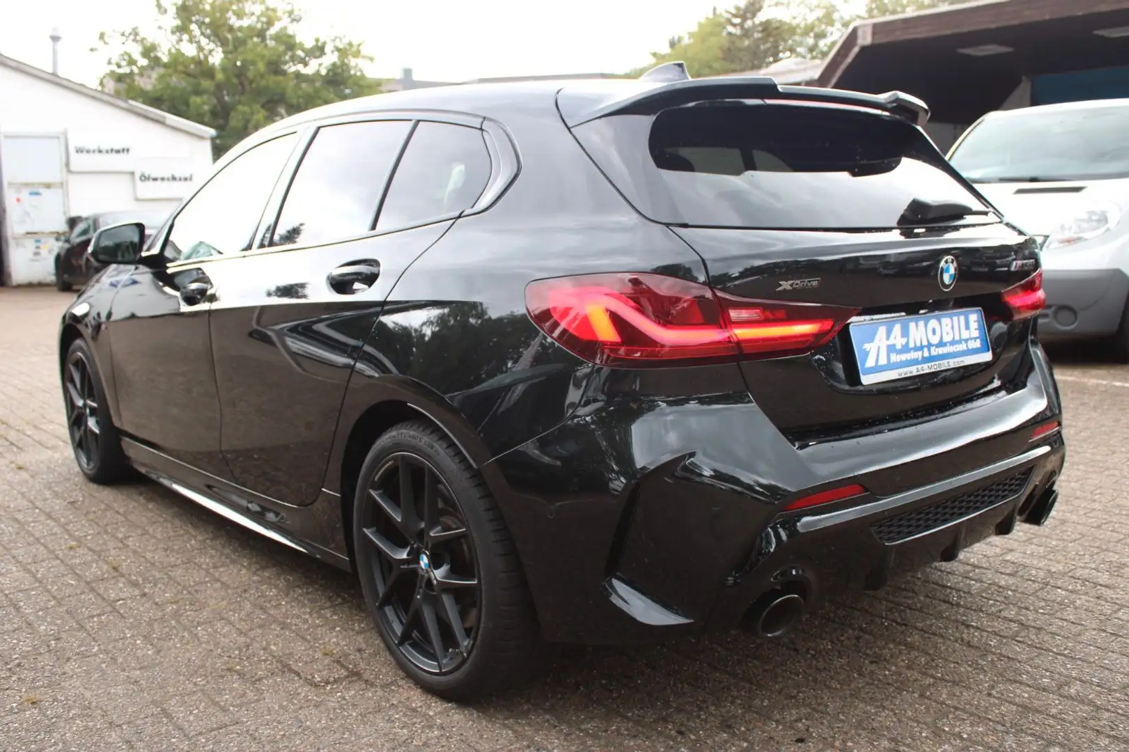 BMW 135 i xD Leder Pano Kamera Head-UP H&K Nero - 1