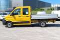 Volkswagen Crafter Pritsche DoKa 4x4 Aut Navi Standheiz AHK Jaune - thumbnail 3