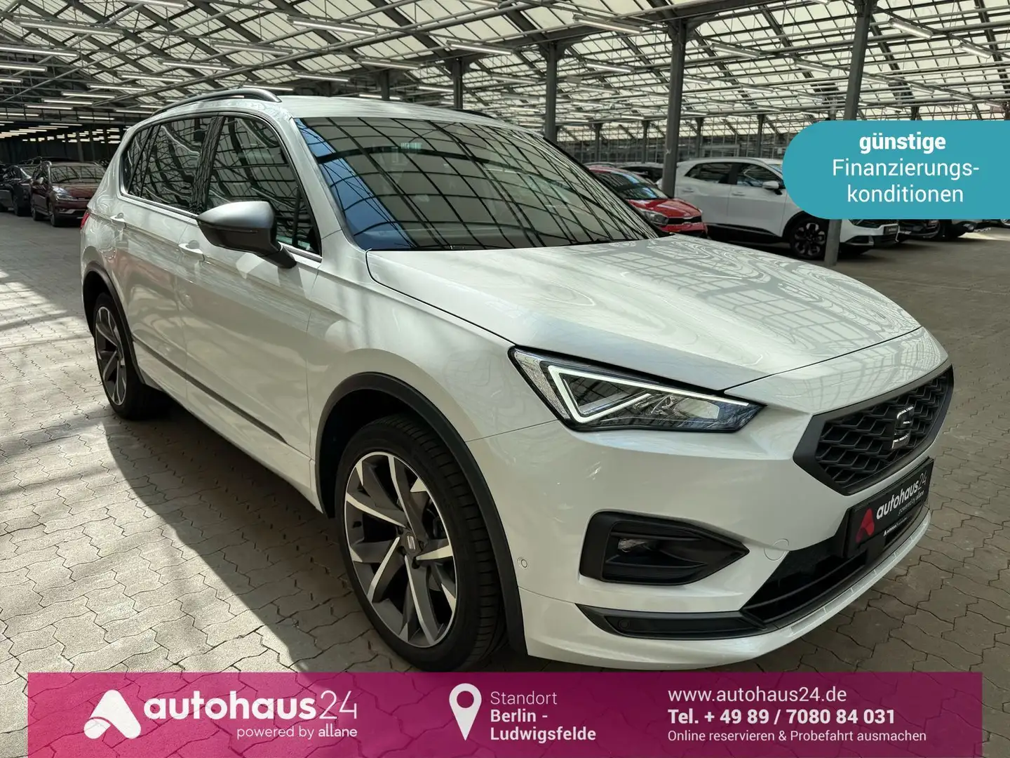 SEAT Tarraco 2.0 TDI FR  ACC|LED|Navi|7-Sitzer Weiß - 1