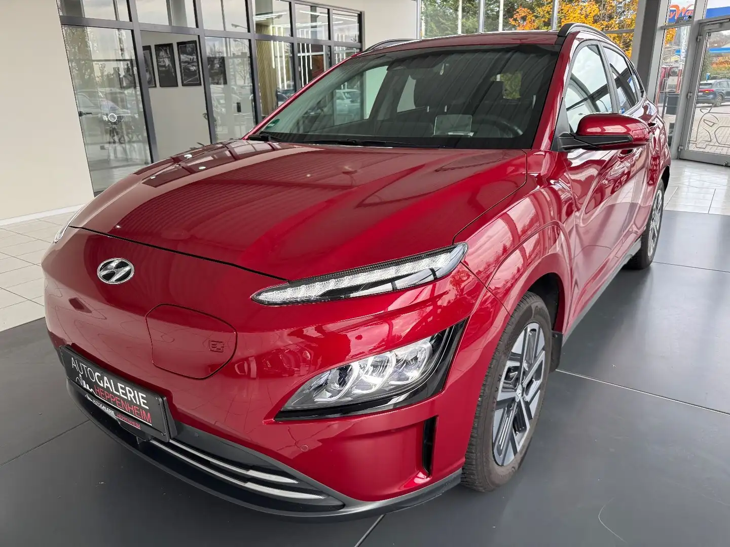 Hyundai KONA Prime Elektro /AHK/Leder/ Head-Up/Navi/Cam Rouge - 1