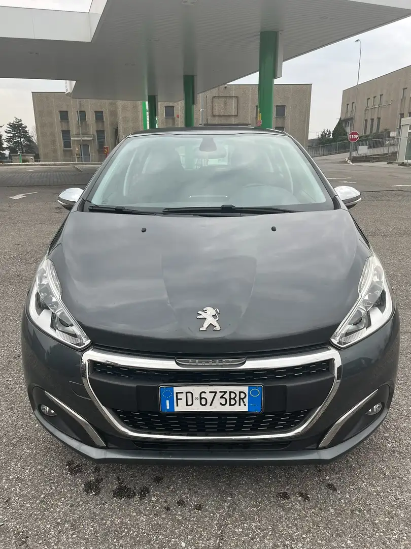 Peugeot 208 208 I 2015 5p 1.6 bluehdi Allure 75cv Grijs - 2